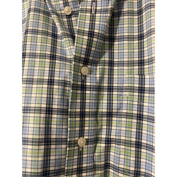 Jos A Bank Men’s Size XL Casual Button Down Shirt Multicolor Plaid Short Sleeve - Picture 4 of 5